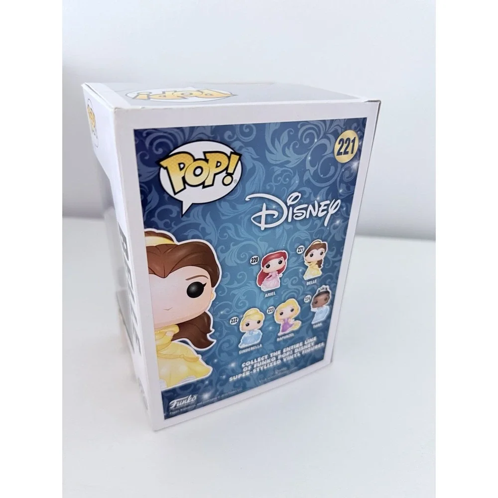 Funko Pop! Disney Beauty And The Beast Belle 221 Glitter Dress Walmart Exclusive